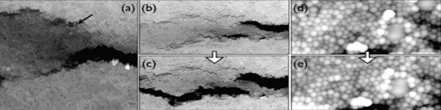 Crack propagation through colloidal silica after repeated restressing
